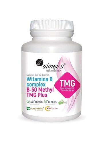 Vitamina B Complex B-50 Methyl TMG PLUS, 100 капсул.