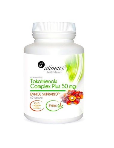 Комплекс токотриенолов с витамином Е плюс 50 мг токотриенолов Q10, 60 капсул.