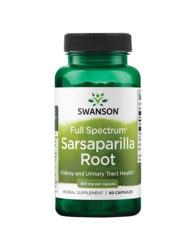 Сарсапарилла (Smilax glabra) 450 мг, 60 капсул